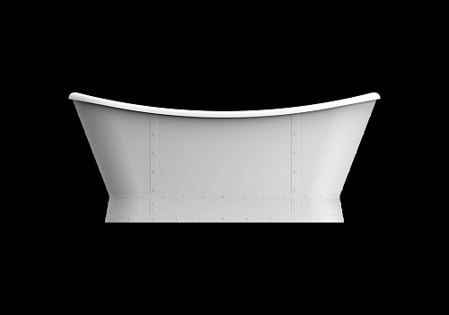 Акриловая ванна BELBAGNO BB33-CF36, внешний цвет серый матовый, 1680x780x710