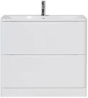 BelBagno ACQUA-800-2C-PIA-BL База под раковину 80х45 см, напольная, Bianco Lucido (белый глянец)