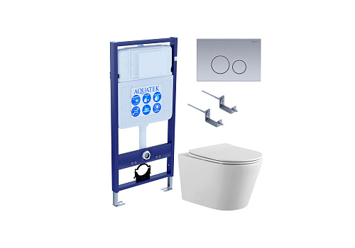 Aquatek Вега SET AQUATEK ВЕГА-1905-036 Инсталляция с подвесным унитазом