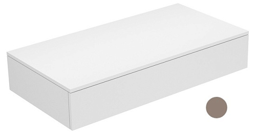 Keuco 31750390000 Edition 400 Тумба боковая 105х53.5 см, антрацит/антрацит купить недорого в интернет-магазине Сквирел