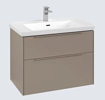 Villeroy & Boch C574L2VN Subway 3.0 AG Тумба под раковину 78х48 см, с ящиками, кашемировый серый (Cashmere Gray) Villeroy & Boch C574L2VN Subway 3.0 AG Тумба под раковину 78х48 см, с ящиками, кашемировый серый (Cashmere Gray)
