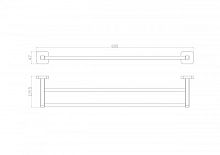 Wonzon & Woghand  WW-6611 Полотенцедержатель купить  в интернет-магазине Сквирел