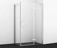 WasserKRAFT 10H07R Aller Душевой уголок, профиль серебристый