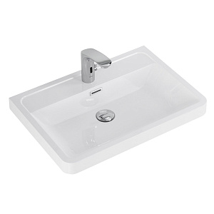 BelBagno EA-600-LVB Ancona-N/Energia-N Раковина из искусственного мрамора 60х48 см, белая