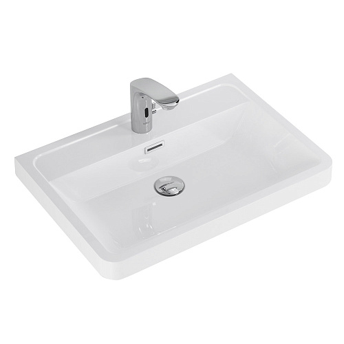 BelBagno EA-600-LVB Ancona-N/Energia-N Раковина из искусственного мрамора 60х48 см, белая BelBagno EA-600-LVB Ancona-N/Energia-N Раковина из искусственного мрамора 60х48 см, белая