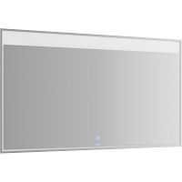Aqwella GEN0212 Genesis Зеркало с подсветкой 120х70 см, хром купить  в интернет-магазине Сквирел