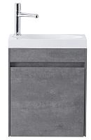 BelBagno PIETRA MINI-460-1A-SO-SCM-L База под раковину 45х26 см, подвесная, Stucco Cemento (цемент)