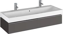 Geberit iCon 841121000 Шкафчик под раковину 1190x240x477 мм, темно-серый, матовый купить  в интернет-магазине Сквирел