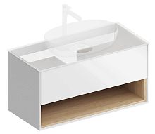 KERAMA MARAZZI PLAZA MODERN PLB.M.100.1\WHT.V Тумба купить  в интернет-магазине Сквирел