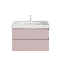 Kerama Marazzi CU.80/MAL Cubo Тумба под раковину подвесная 80х47 см, мальва матовый