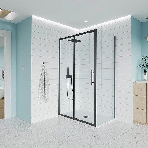 Veconi Evo E1-SP-B-100120-01-C9 Душевой уголок купить недорого в интернет-магазине Сквирел