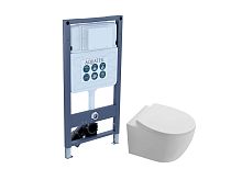 Aquatek Сириус SET AQUATEK СИРИУС-INSP01 Инсталляция с подвесным унитазом