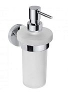 Bemeta 104109017 Omega Дозатор для жидкого мыла 8 см, настенный, хром купить  в интернет-магазине Сквирел