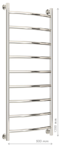 Сет № 1905 00-0200-1250, Полотенцесушитель водяной (Chrome) Сет № 1905 00-0200-1250, Полотенцесушитель водяной (Chrome)