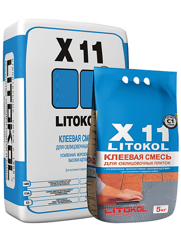 Litokol X11 (25кг) Клей на цементной основе