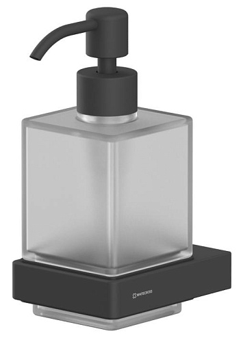 Whitecross CUBO CU2440BL Дозатор для ж/мыла купить в интернет-магазине Сквирел