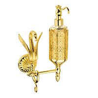 Migliore 26165 Luxor Дозатор жидкого мыла настенный, декор золото/золото купить  в интернет-магазине Сквирел