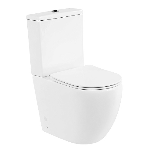 BelBagno BB051CPR/BB051SC AMANDA Унитаз-компакт безободковый BelBagno BB051CPR/BB051SC AMANDA Унитаз-компакт безободковый
