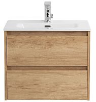 BelBagno KRAFT 39-500/390-2C-SO-RNN База под раковину 50х39 см, подвесная, Rovere Nebrasca Nature (натуральный дуб Небраска)