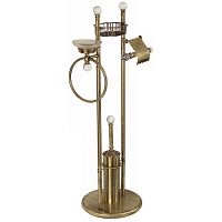 Migliore ML.CRS-60.244.BR CRISTALIA Стойка 4-х функциональная H100 см, бронза,SWAROVSKI
