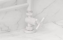 Сунержа 12-1409-1234 Вентиль прямой, (крест) G 1/2" НР х G 3/4" НГ, белый