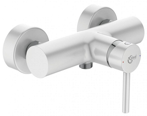 Ideal Standard BC200U5 Ceraline Смеситель для душа, Matt-White/Chrome (хром) (матовый белый/хром)