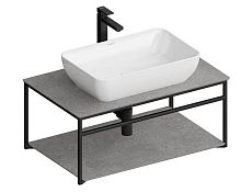 Kerama Marazzi PL.N.80.02/BLK.M Plaza Next 80 Структура металлическая подвесная, черный матовый