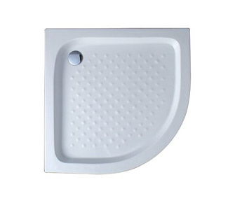 Cezares TRAY-A-R-80-550-15-W Душевой поддон, R-форма, белый