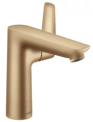 Hansgrohe 71754140 Talis E 150 Смеситель для раковины, сливной гарнитур, шлифованная бронза