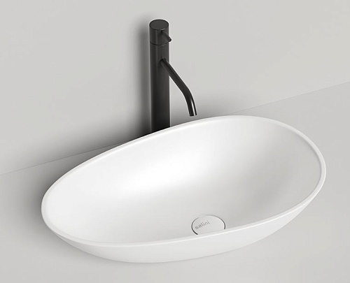 SALINI Paola 1101201SMRF(RAL7043) Раковина накладная купить недорого в интернет-магазине Сквирел