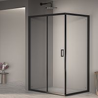 RGW 410824592-14 Passage PA-245B Душевой уголок 190 см, профиль черный