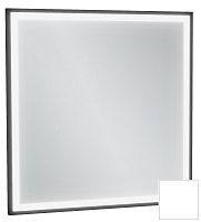 Jacob Delafon EB1433-F30 Allure & Silhouette Зеркало 60 х 60 см, с подсветкой, рама белый сатин