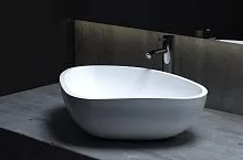Salini 1102206M Gloria 06 Раковина накладная, 56х40 см, материал S-Stone, - матовой