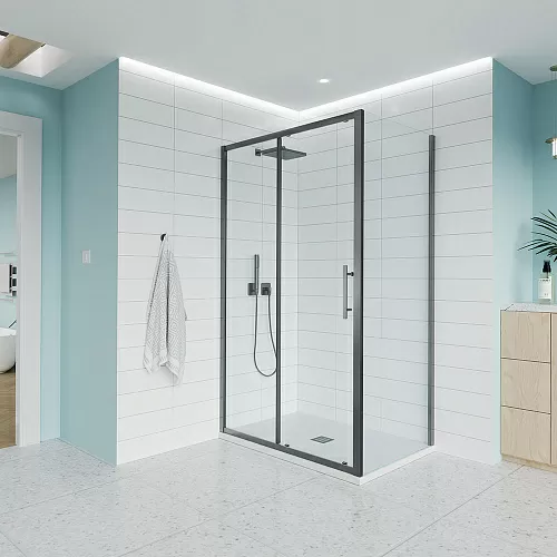 Veconi Evo E1-SP-GR-18090-01-C9 Душевой уголок купить недорого в интернет-магазине Сквирел