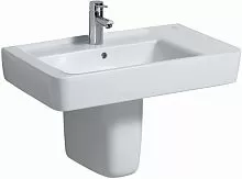 Geberit 122180000 Renova Plan Раковина с полочкой справа 75х48 си, белая