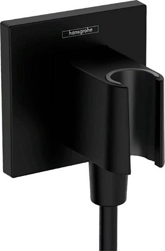 Hansgrohe 26889670 FixFit E Шланговое подключение с держателем для душа Hansgrohe 26889670 FixFit E Шланговое подключение с держателем для душа