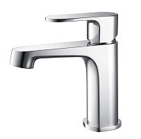 Aquatek AQ1210CR Оберон Смеситель для раковины, без донного клапана, хром