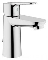 Grohe 23329000 BauEdge Смеситель для раковины, с цепочкой, хром