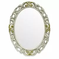 TW  TW03642avorio/oro зеркало в раме 72х92см, цвет рамы слоновая кость/золото, купить  в интернет-магазине Сквирел