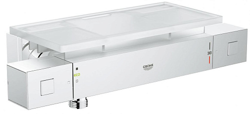 Grohe 34491000 Grohtherm Cube Термостат для душа с полочкой, хром