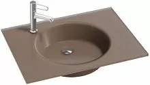 Jacob Delafon EB2561-DE3 ODEON RIVE GAUCHE Раковина-столешница 70х52 см, матовая бронза