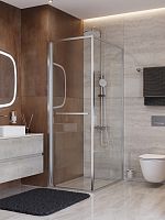 Cezares LUX LUX-AH-FS-1-70/90-C-CR Душевой уголок