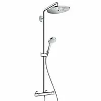Hansgrohe 26790000 Showerpipes Душевая стойка с термостатом, хром
