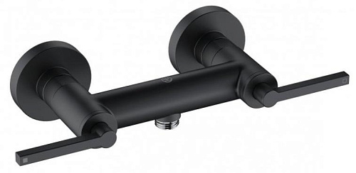Kludi 207103915 Nova Fonte Puristic Смеситель для душа, черный матовый