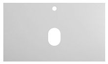 BelBagno KEP-80-BO Столешница 80 см из керамогранита, Bianco Opaco (белый матовый)