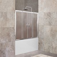 BelBagno Unique UNIQUE-VF-2-150/180-140-P-Cr Шторка на ванну