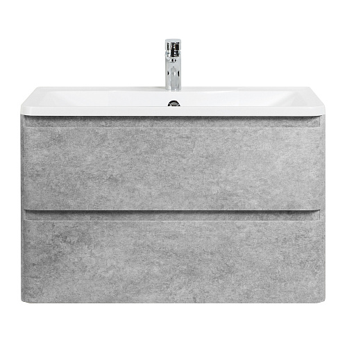 BelBagno ALBANO-800-2C-SO-CVG База под раковину 80х45 см, подвесная, Cemento Verona Grigio (серый цемент) купить  в интернет-магазине Сквирел
