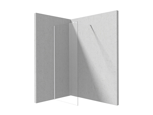 Deante KTJ_A39P Prizma Душевое ограждение 90х195 см, Total White/Bianco (белый)