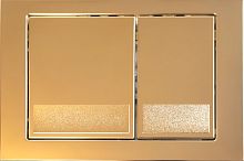 KKPol SPP/028/SG/K M06 Смывная клавиша для инсталляции, золото глянец