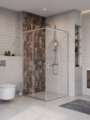 BelBagno Unique UNIQUE-A-2-75/90-P-Cr Душевой уголок BelBagno Unique UNIQUE-A-2-75/90-P-Cr Душевой уголок